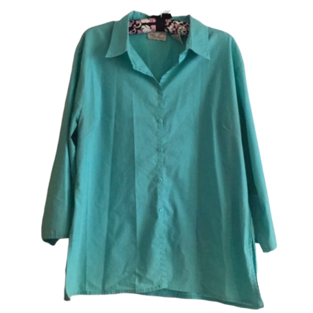 Kathie Lee Collection 3/4 Sleeve Blouse